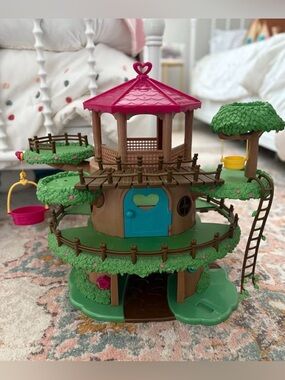 Li’l Woodzeez Treehouse Playset for Kids